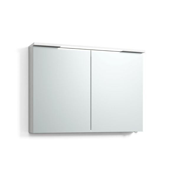 Svedbergs Skuru 425100 Spegelskåp vitt 2 dörrar 101 cm