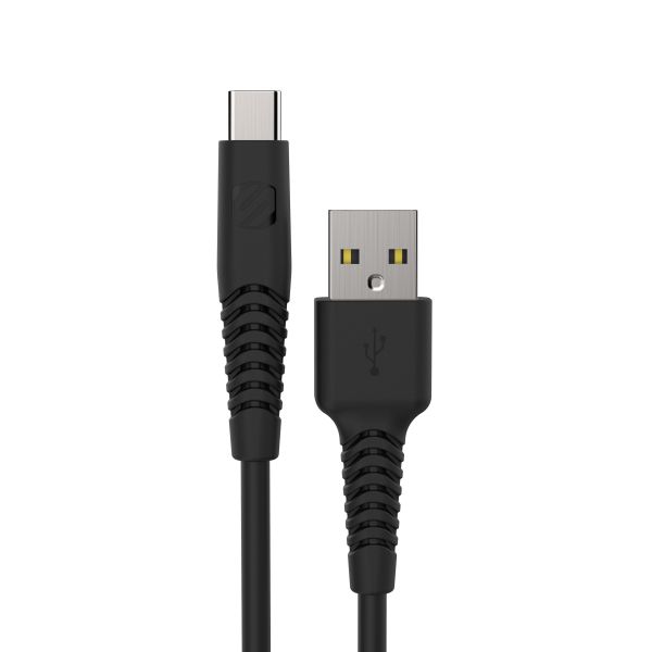 Scosche SynCable HD USB-kabel USB-A till USB-C svart
