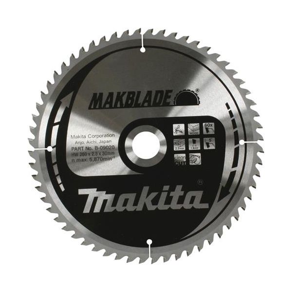 Makita B-09020 Sågklinga 60T