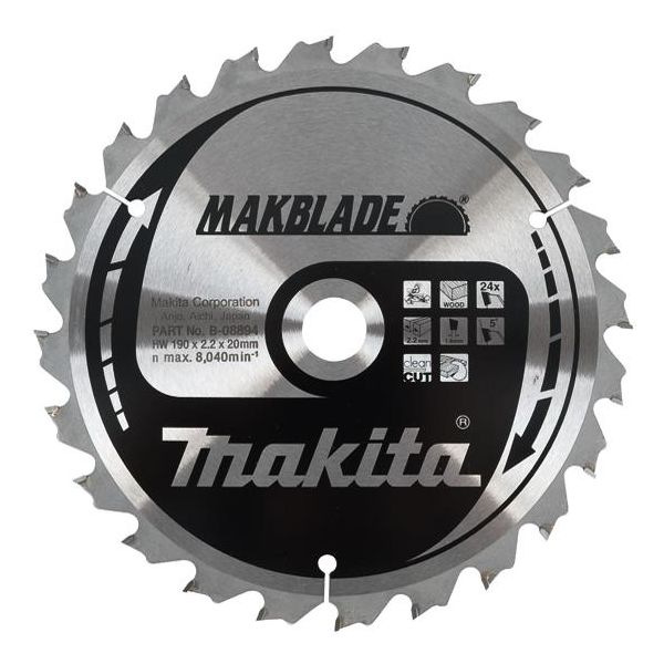 Makita B-08894 Sågklinga 24T