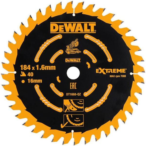 Dewalt DT1668 Sågklinga 40T