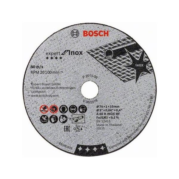 Bosch Expert for Inox Kapskiva 5-pack