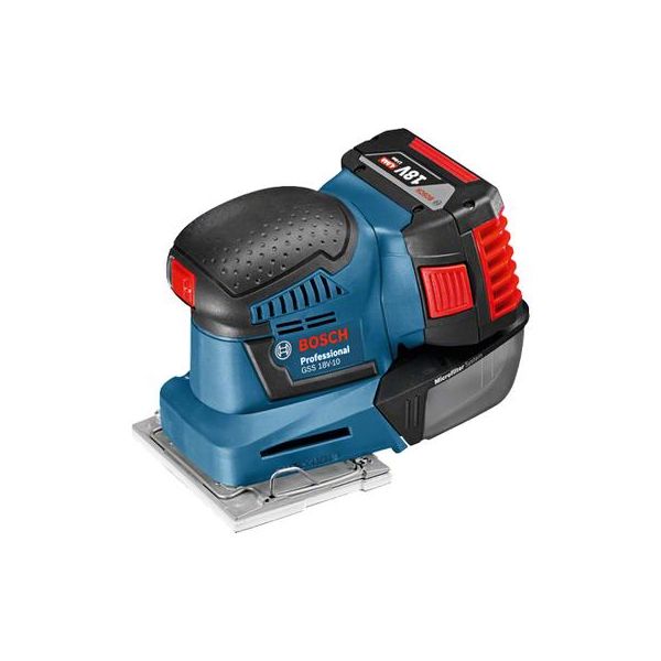 Bosch GSS 18V-10 Planslip med batteri och laddare