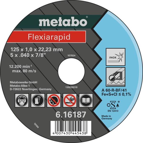 Metabo 616187000 Kapskiva