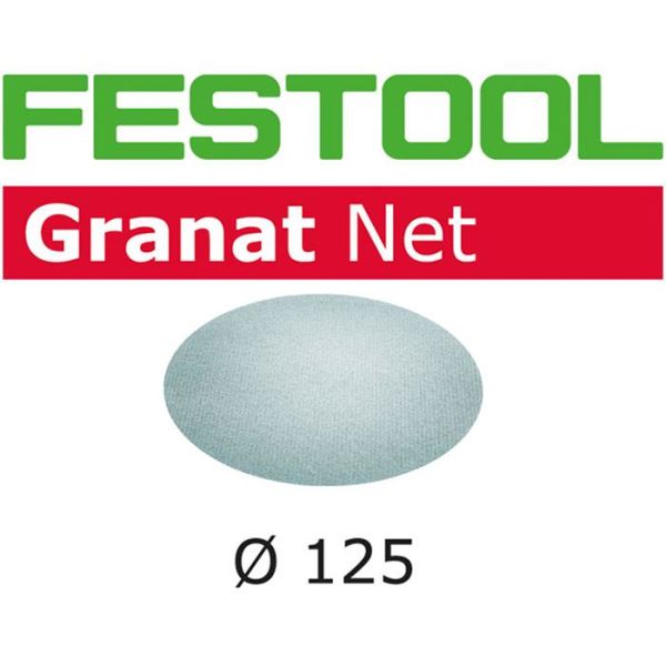 Festool STF D125 GR NET Nätslippapper 125mm 50-pack P80