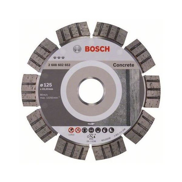 Bosch Best for Concrete Diamantkapskiva 125×22,23mm