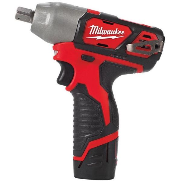 Milwaukee M12 BIW12-202C Mutterdragare med batteri och laddare