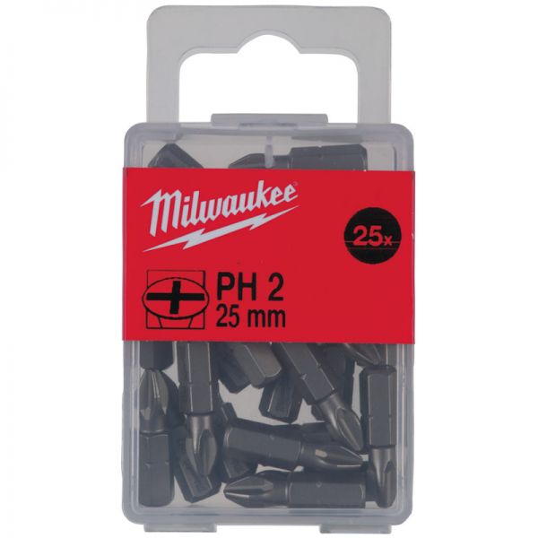 Milwaukee PH2 Bits 25-pack 25 mm
