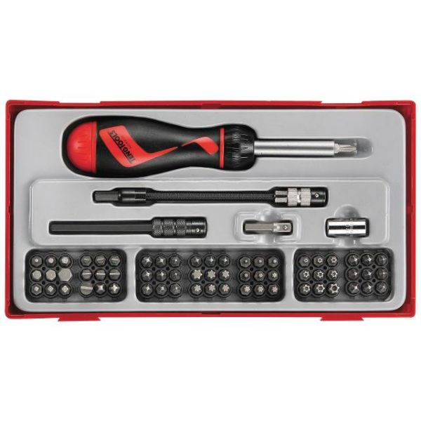 Teng Tools TTMD74 Bitsmejselsats