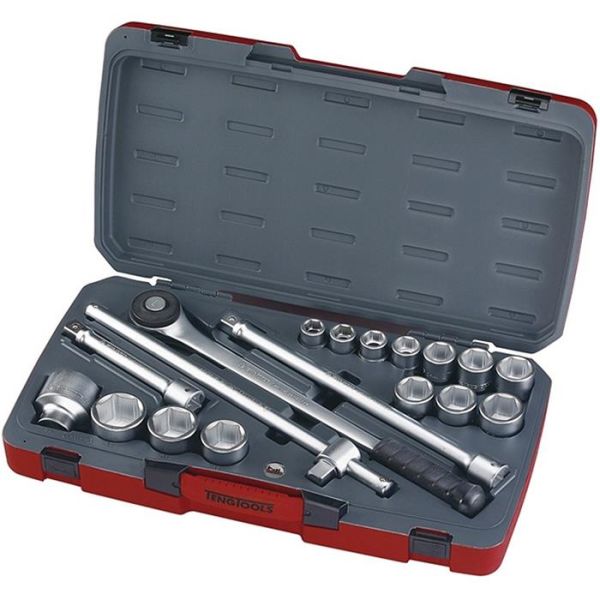 Teng Tools T3418-6 Hylsnyckelsats 18 delar