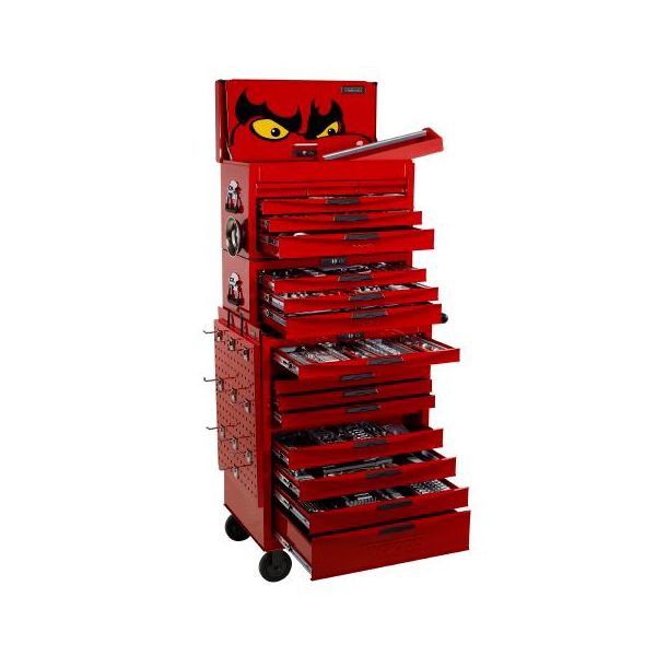 Teng Tools TCMM715N Verktygsvagn med verktygssats 715 delar