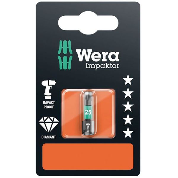 Wera Impaktor TX20 Bits 25 mm
