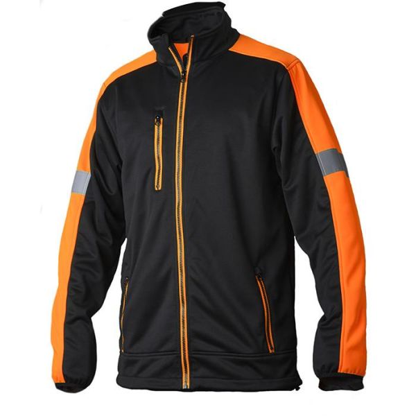 Vidar Workwear V70085204 Tröja orange/svart S