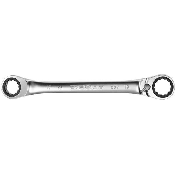 Facom 65.21X23 Ringnyckel med spärr vinklad 15° mm 21×23