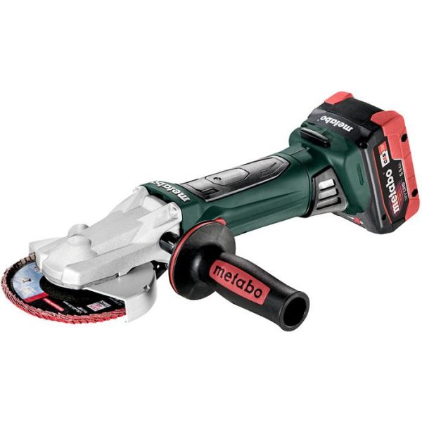 Metabo WF 18 LTX 125 Quick Vinkelslip Ø125 mm med batteri och laddare