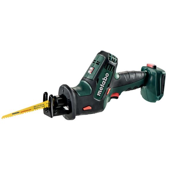 Metabo SSE 18 LTX COMPACT Tigersåg med väska utan batteri och laddare