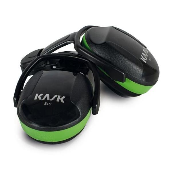 KASK SC1 Hörselskydd grön låg dämpning