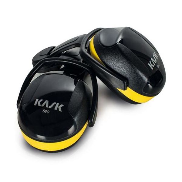 KASK SC2 Hörselskydd gul medium dämpning