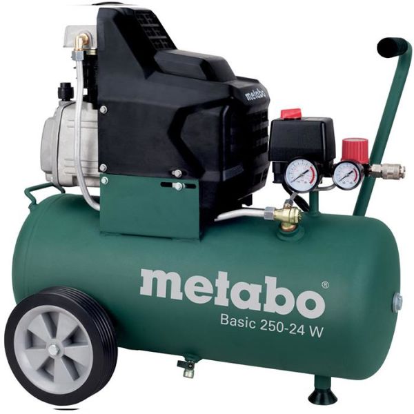 Metabo Basic 250-24 W Kompressor med påfyllnadskapacitet 110 l/min