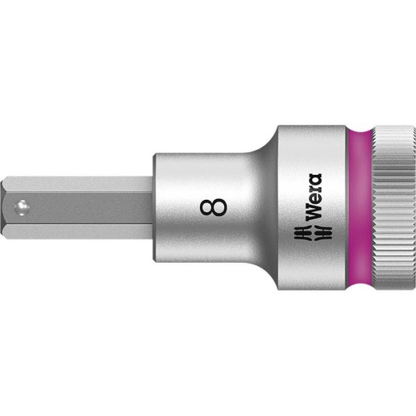 Wera 8740 C HF Insexhylsa 1/2″ 8 mm 60 mm lång