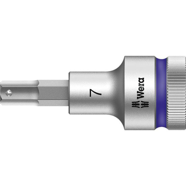 Wera 8740 C HF Insexhylsa 1/2″ 7 mm 60 mm lång