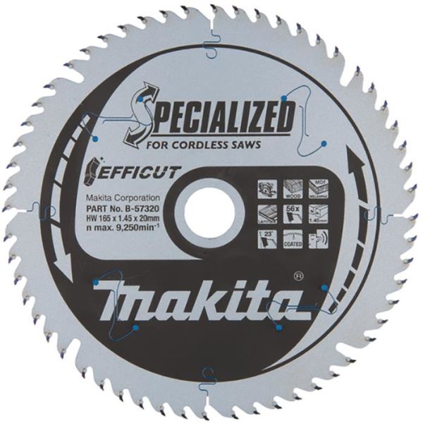 Makita B-57320 Sågklinga Efficut Ø 165 mm