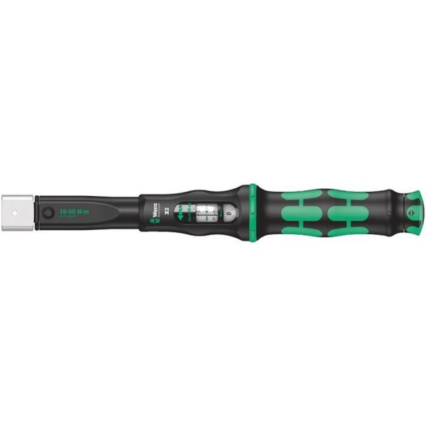 Wera Click-Torque X 2 Momentnyckel för insatsverktyg 9×12 mm 10-50 Nm