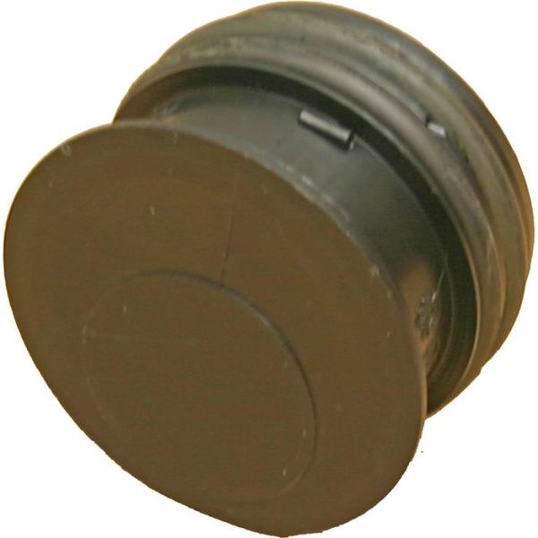 Pipelife 180906 Propp för slätände 110 mm svart