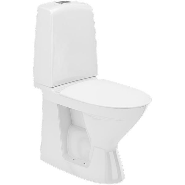 Ifö Spira Rimfree 626008897 Toalettstol med mjuksits enkelspolning