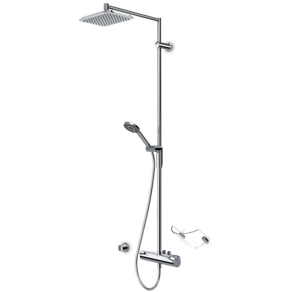 Oras Optima Rain Shower 7157 Takduschpaket med takduschset och blandare 40 c/c