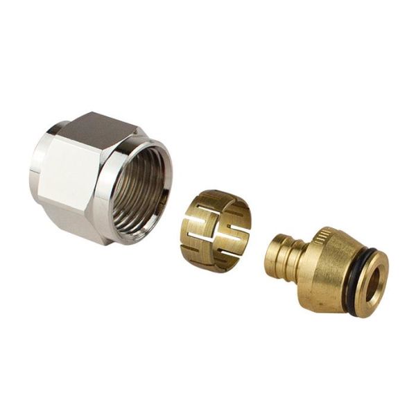 Uponor 1881321 Kopplingsset förkromad G15