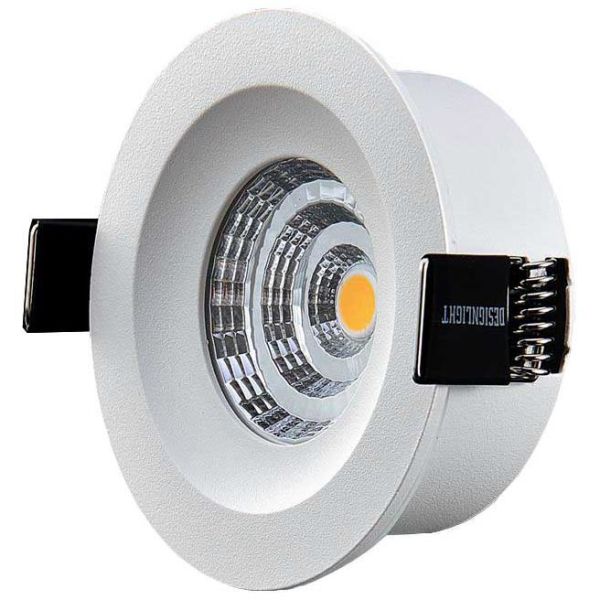 Designlight Q-4MW Downlight med drivdon 2700 K fast