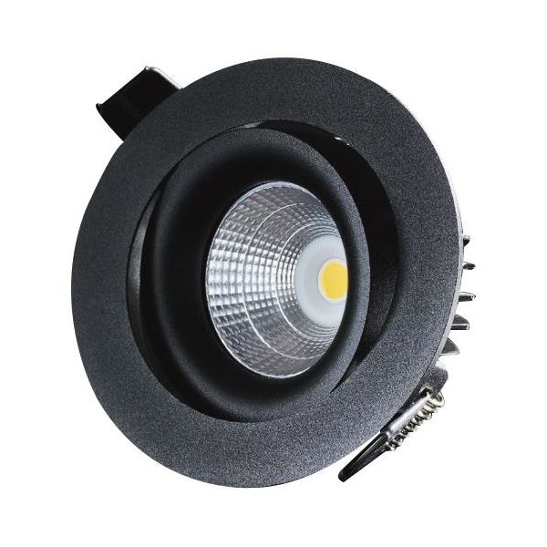 Designlight P-1602530B Downlight svart 3000 K