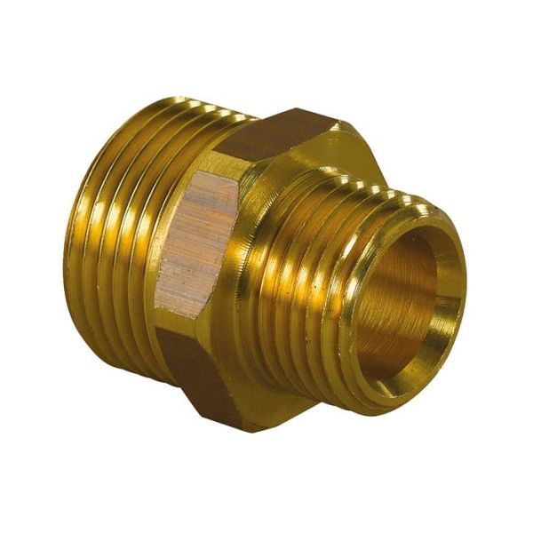 Uponor 2417921 Dubbelnippel G20 x G15 utv. gänga