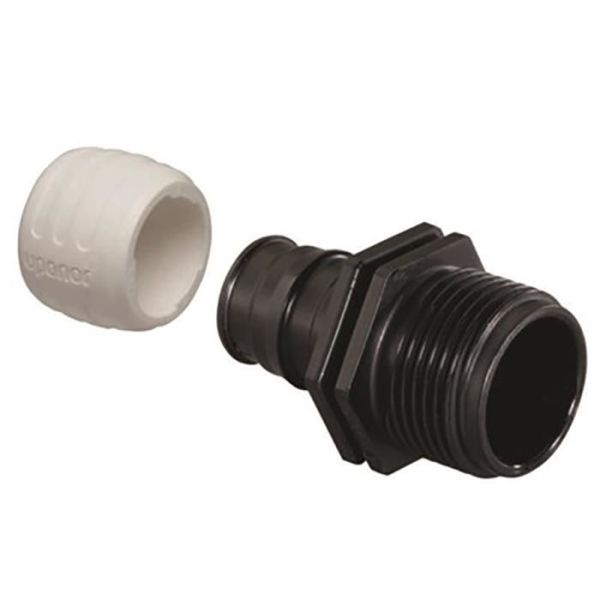 Uponor 1880241 Koppling 25 mm x G3/4 utvändig gänga