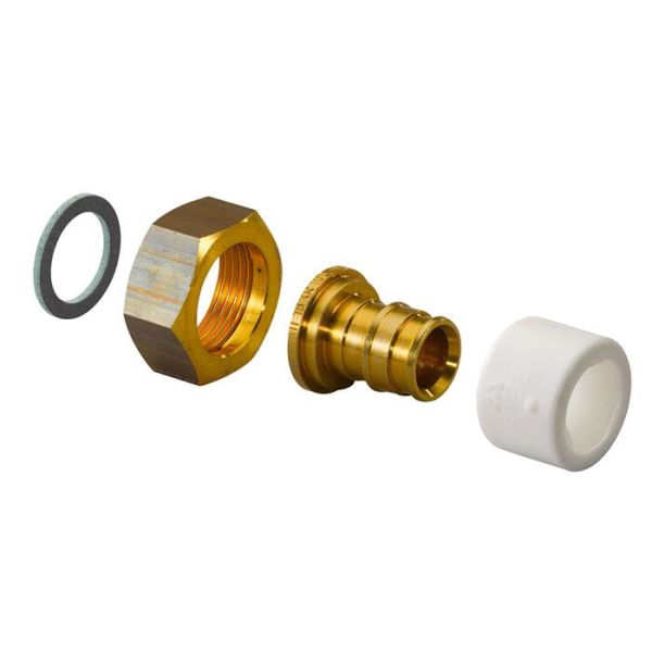 Uponor 1870223 Nippel 20 x 22 mm med löpmutter