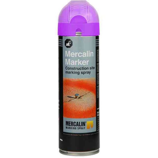 Mercalin Marker Märkfärg fluorescerande 500 ml Violett