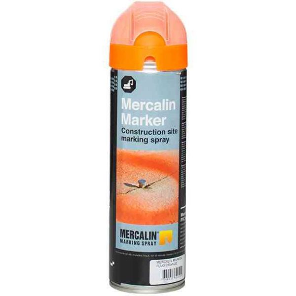 Mercalin Marker Märkfärg fluorescerande 500 ml Orange