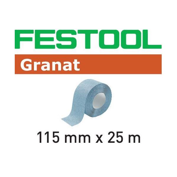 Festool GR Slippappersrulle 115x25m P100