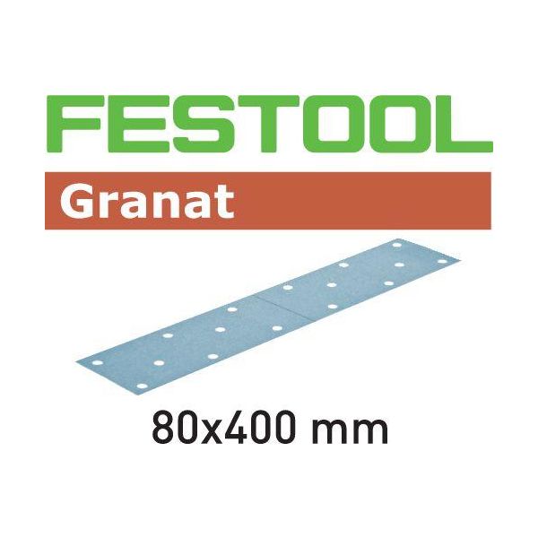 Festool STF GR Slippapper 80x400mm 50-pack P80