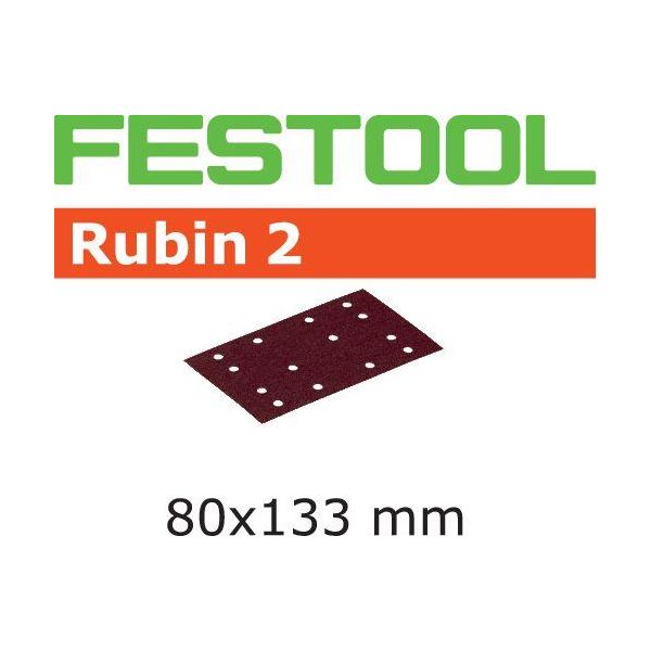 Festool STF RU2 Slippapper 80x133mm 50-pack P80