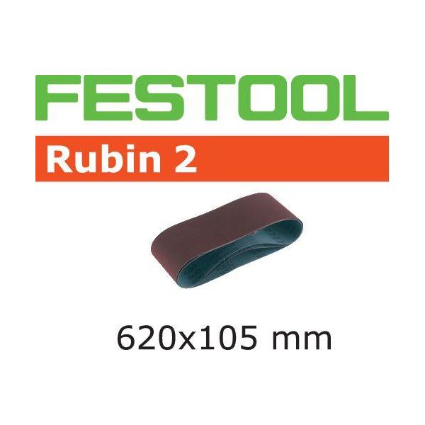 Festool RU2 Slipband 620X105mm 10-pack P80