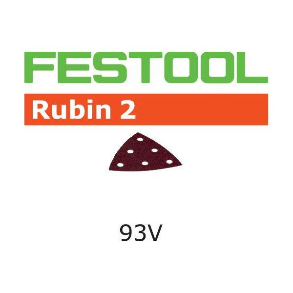 Festool STF RU2 Slippapper V93 6-hålat 50-pack P180