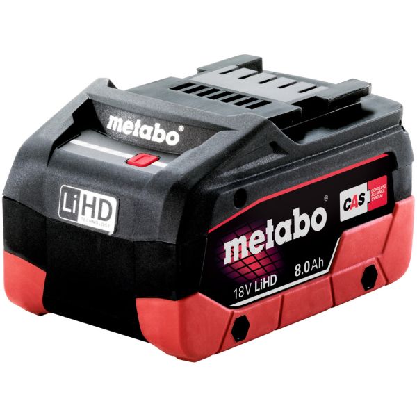 Metabo 18V LiHD Batteri 8,0Ah