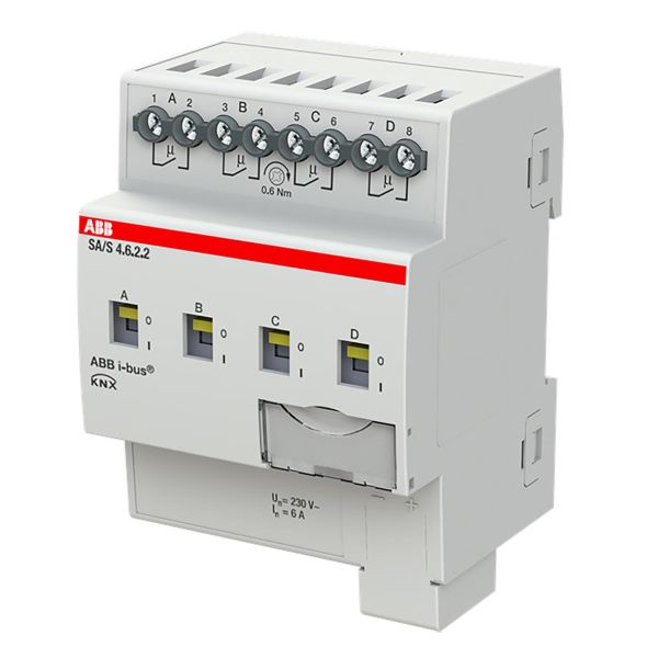 ABB 2CDG110254R0011 Brytaktor KNX 230V 6 A Max. antal omkopplarkontakter: 4