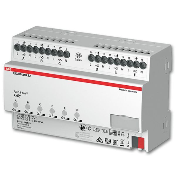 ABB 2CKA006197A0049 Dimmer 210 W Antal utgångar: 6