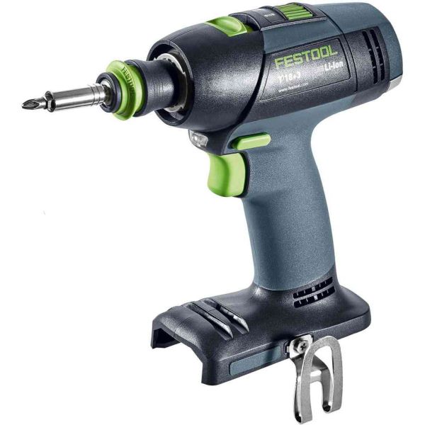 Festool T 18+3-Basic Skruvdragare utan batteri och laddare