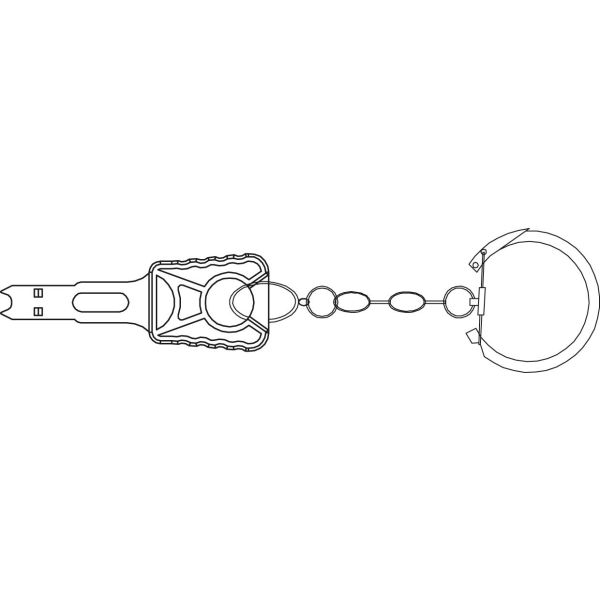 Eurolan 21DL-KEY Nyckel till låsbart kablage