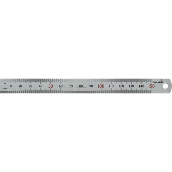 Hultafors STL 150 Stålskala tolerans ±0,3 mm 150 mm