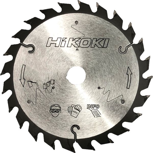 HiKOKI 60355026 Sågklinga TCT 216 mm 24T 10-pack